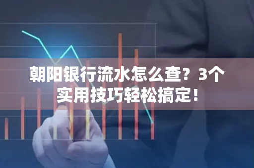 朝阳银行流水怎么查?3个实用技巧轻松搞定!