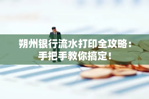 朔州银行流水打印全攻略:手把手教你搞定!